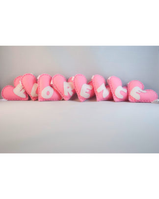 Personalised Heart Garland